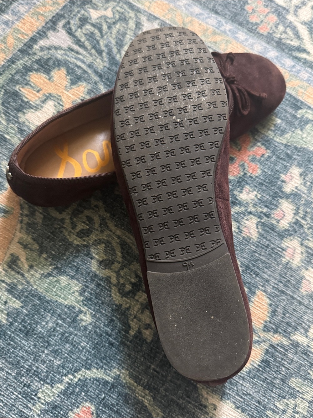 Sam Edelman Suede Ballet Flats - Picture 8 of 8